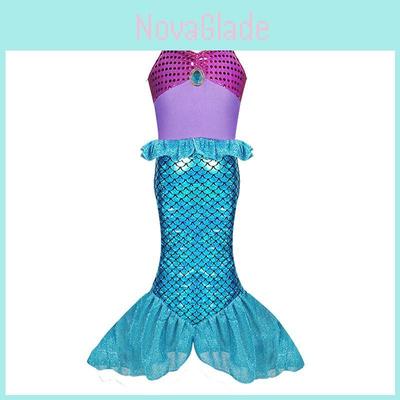 Fantasy Mermaid Girl Dress With Breathable Fabric For Cosplay And Role Play
