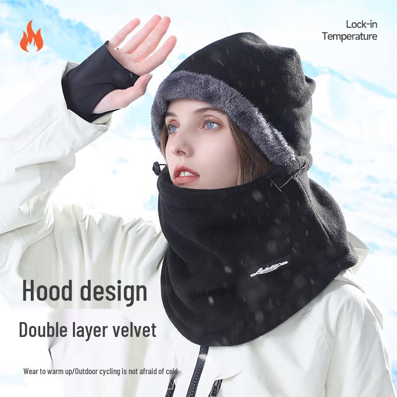 

Women s Winter Warm Scarf Mask Headgear One Size