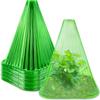 Plant Cloches Cover Reusable Snail Collar Vegetables Growth Box From Insects Bird Plant Protection Plastic Covers Garden Tools