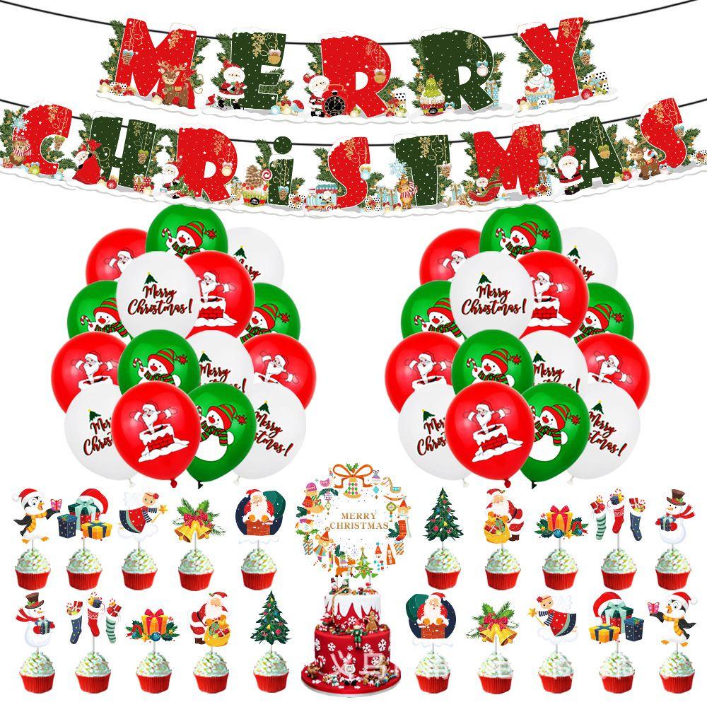 Valued Merry Christmas Party Decorations Kit Complete Pack For A Memorable Celebration