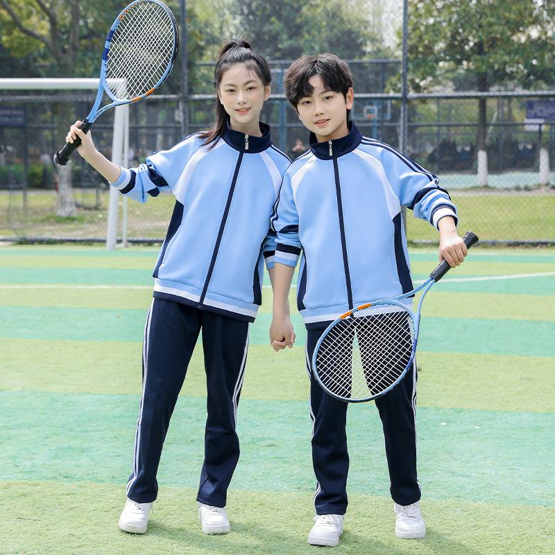 Spring & Autumn Uniforms: Primary School & Kindergarten Sports Sets, Summer Short Sleeve Class Wear