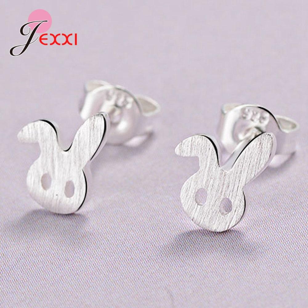 Promotion Sale 11 Option S925 Silver Stud Earring for Little Girl Ear Decoration Birthday Gift 925 Sterling Silver Jewelry