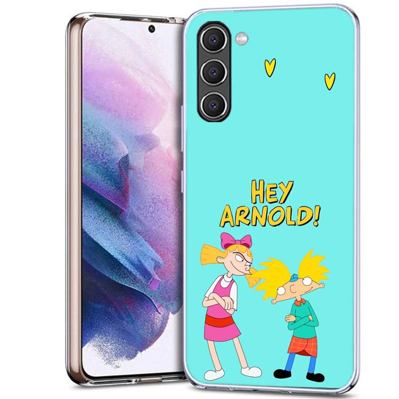Hey Arnolds Cartoon Phone Case for Samsung A16 A17 A26 A36 A37 A56 A57 A12 A22 A32 A52S A07 A06 A02S A72 Galaxy A70 A50S A71 A51