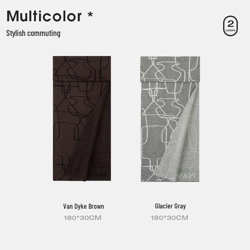 Navigare Men's Fashion Warm Knit Scarf