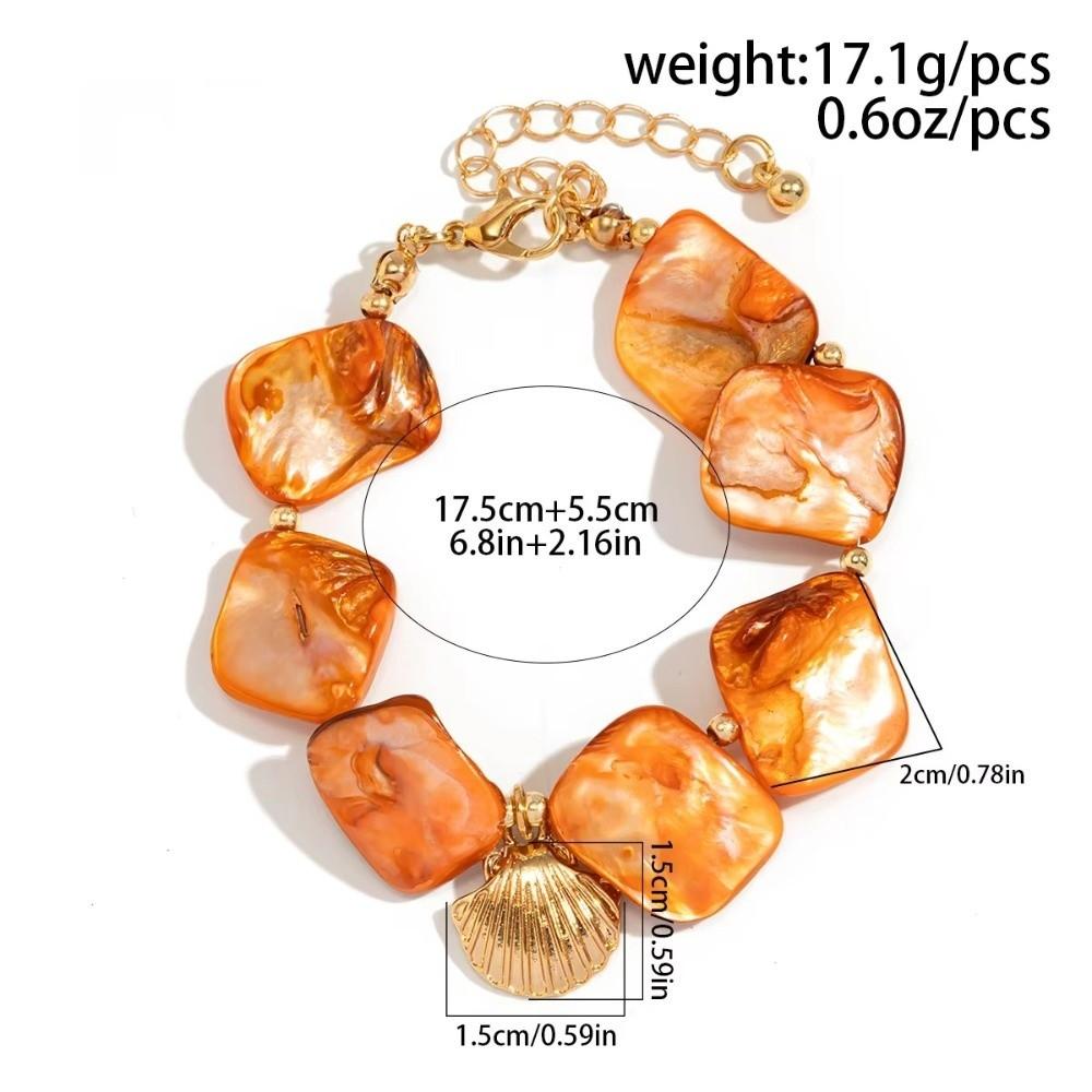 Adjustable Irregular Chain Bracelets Y2K Women Bracelets Casual Charm Bangles