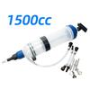 200/500/1500cc Oil Syringe Pump Oil Change Syringe Liquid Hand Oil Extractor Pump Automobile Fuel Transfer Brake Fluid Engine