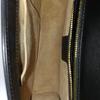 [Pre-Owned] Sylvie Gold Buckle Striped Web Satin Bow Wide Shoulder Strap Leather Handbag Crossbody Bag Shoulder Bag Small - Very Good #I98IOH