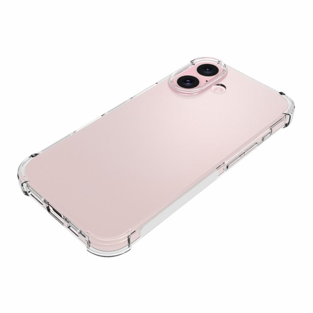 TYMEI For iPhone 16 Plus Case Four Corner Shockproof 1.5mm Clear Phone Cover