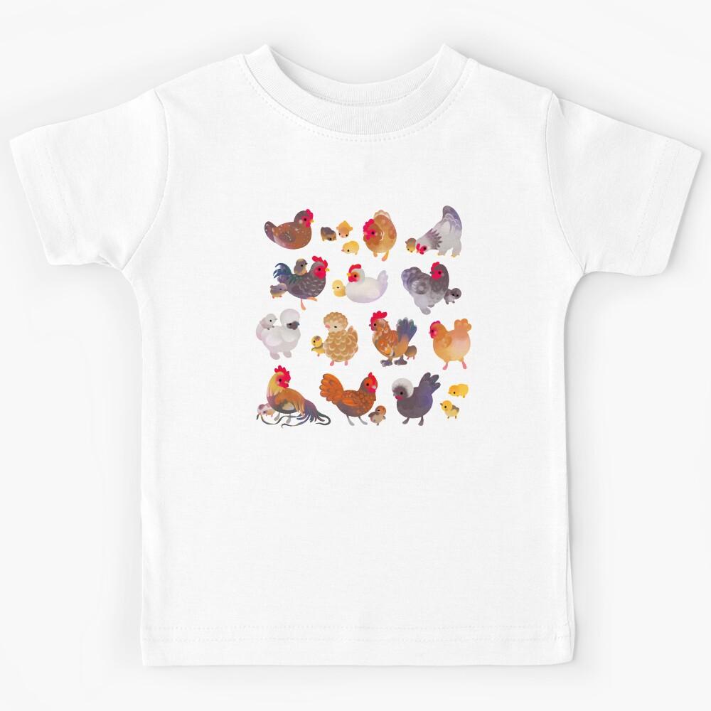 Chicken and Chick - pastel Kids T-Shirt 140