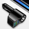 Fast Charger Auto Phone Charger 66W Vehicle Mounted Inverter Practical Dual USB Car Charger  Car