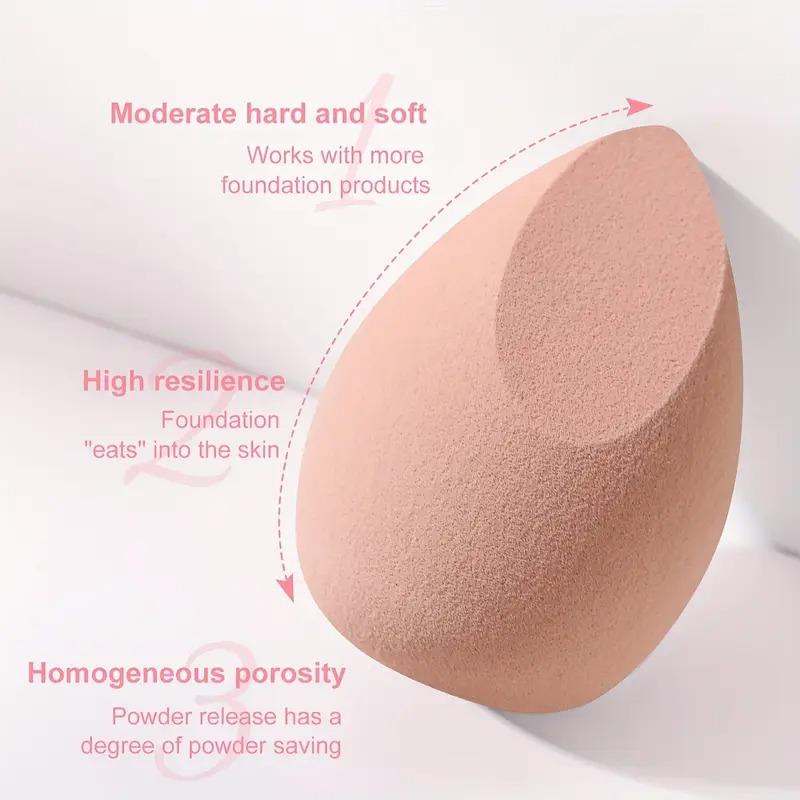 Premium Makeup Blender 3-Pack - Discover Your Flawless Finish for the New Year - Ideal Starter Kit for Makeup Beginners.