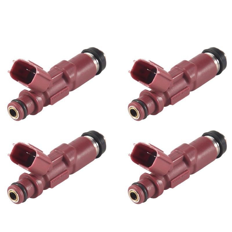 

#091U 4Pcs Car Fuel Injector for Toyota Avanza F601RM K3VE 1.3L Daihatsu Terios 23250-97401 (red)