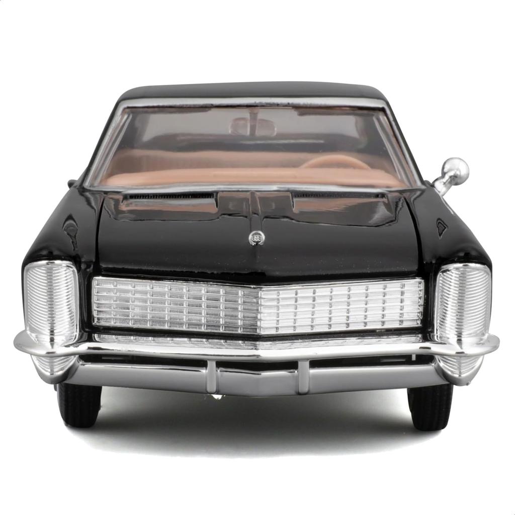 Maisto Scale Diecast Model of a 1965 Buick Riviera in Black 1/26 (31214 BK)