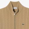 Lacoste Men's Cable Zip-Up Cardigan AH402E-55N02S
