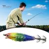 7.5CM/6G Bionic Shrimp Lure with Squid Hook Glow-in-the-dark Realistic Artificial Bait Saltwater Freshwater Bass Walleye Trout Fishing Accessories