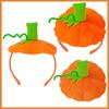 2 Piezas Kits de Disfraz de Calabaza de Halloween Incluye Diadema de Calabaza Falda