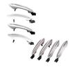 4Pcs Exterior Door Handle For BMW 5 6 7 Series F07 F10 F11 F06 F12 F13 F01 F02 White