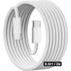 USB C To USB C Cable 2M 60W Braided Faster Charging Cord Power Delivery PD Cable Type C Compatible with iPhone iPad MacBook