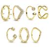925 Silver Rings Crown Geometric Square Irregular Shape Ring For Women Silver 925 Ring Jewelry Trinkets Love Gift