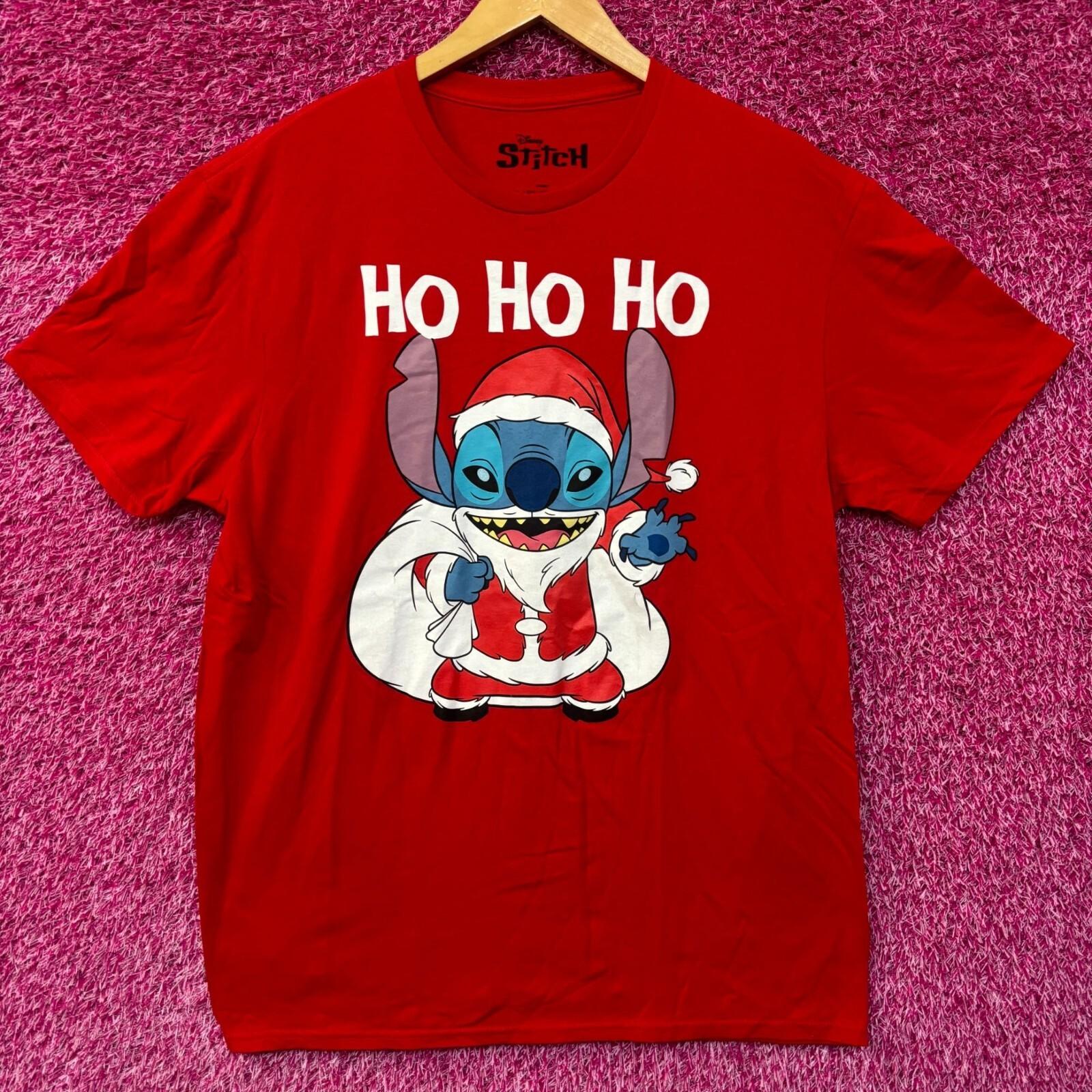 

Disney Santa Stitch Tshirt size XL XXXXL