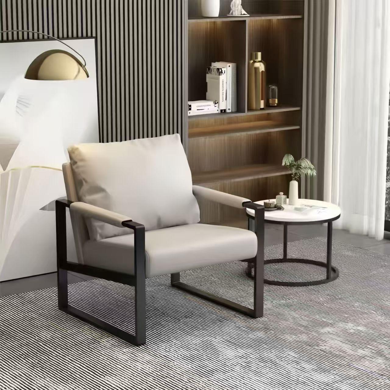 Nordic Style Wrought Iron Lazy Chair