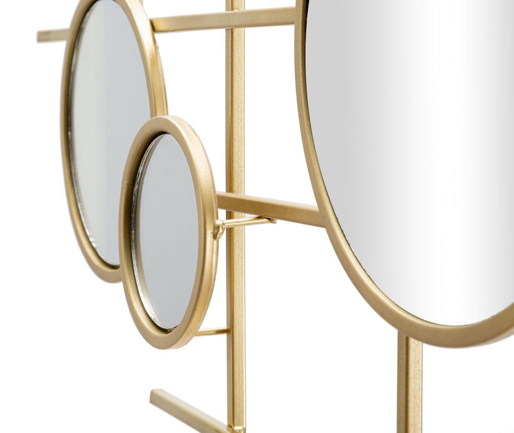 Wall Mirror Gloxy Cm 117X4,5X61 (Mirror Cm Ø 18-13-8)