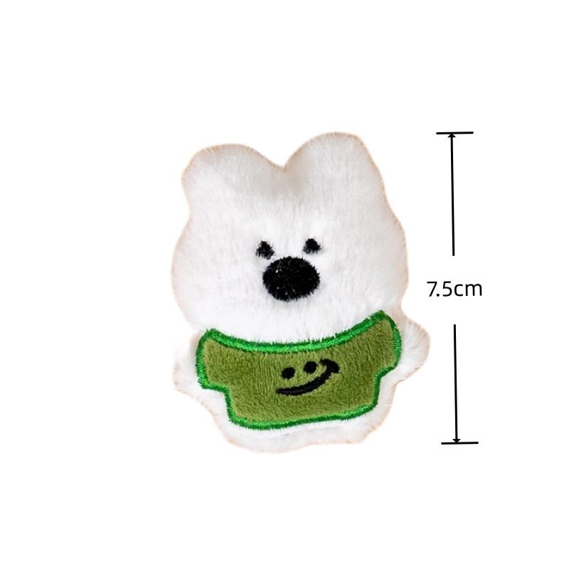 Plüsch Bär Schlüsselanhänger Cartoon Tier Welpe Dekoration Anhänger Schlüsselanhänger Kreative Puppe Anhänger Studenten Rucksack Anhänger Paar Geschenk Freund Geschenke