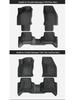 TPE Car and Trunk Floor Mats for 2018-2024 Volkswagen T-ROC (Left-Hand Drive)