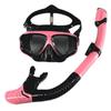 Adult Unisex Scuba and Snorkel Set with Myopia Dive Mask