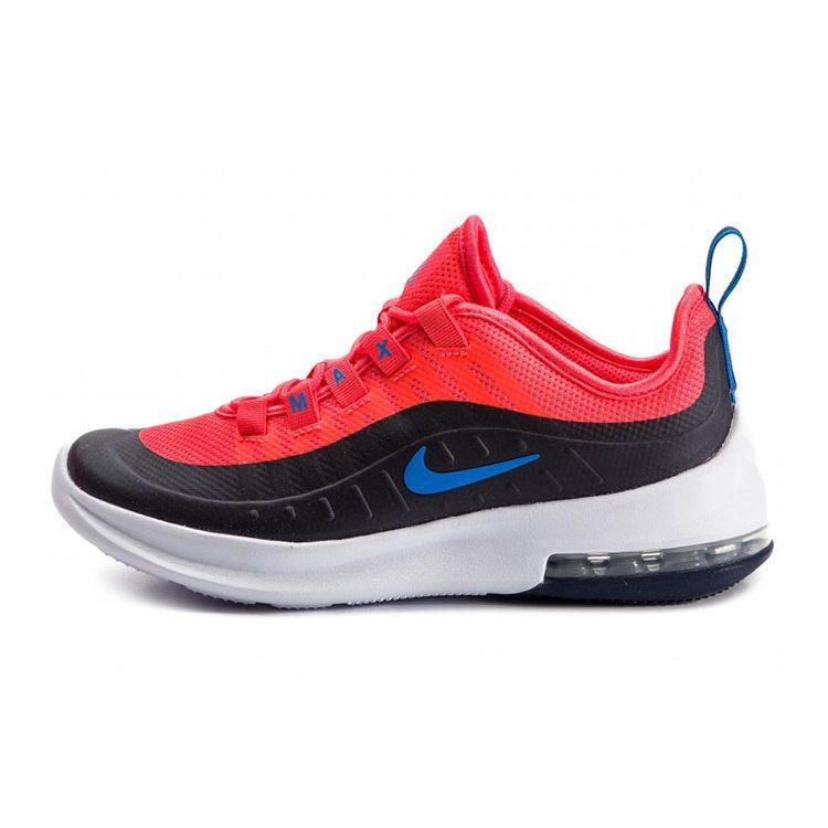 Nike Air Max Axis Cushioning Abrasion Resistant Low Top Casual Shoes Red Black Unisex AH5222-601