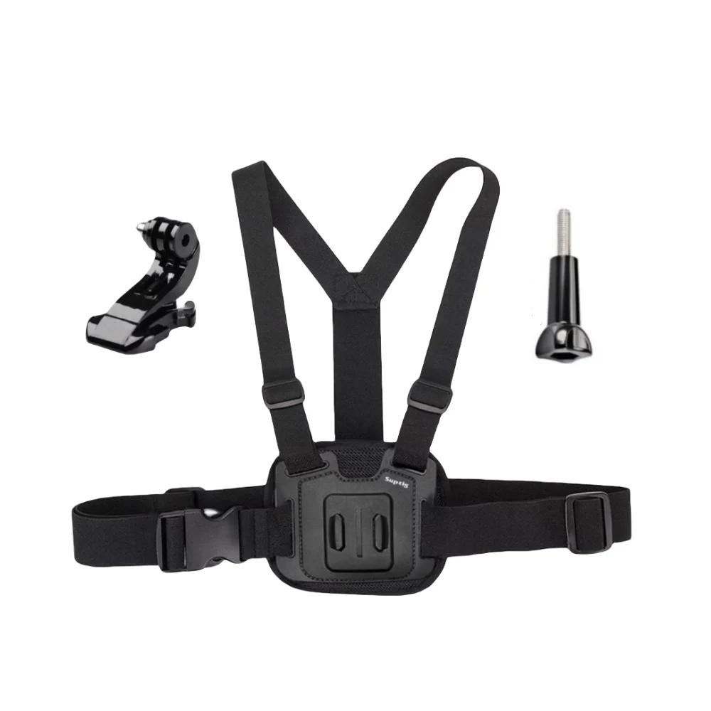 New Design Adjustable Chest Mount Harness Strap For GoPro Hero 12 11 10 9 8 SJCAM Insta360 X2 X3 DJI Osmo 3 4 Action Camera