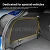 PU Leather Car Rear Trunk Side Protective Mat For BMini Cooper S F65 2024 2025 Styling Anti Scratch Dirty Kick Pad Accessories