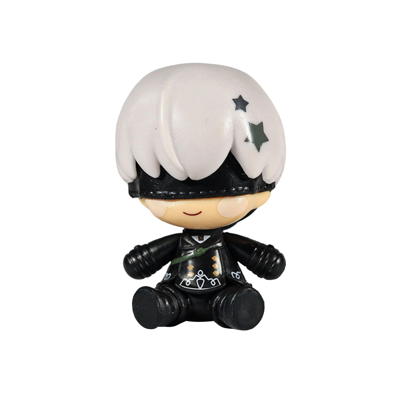 

Anime Figurine Computer Case Decorations, Suitable For Computer Case Decorations And Desktop Ornaments. One Size