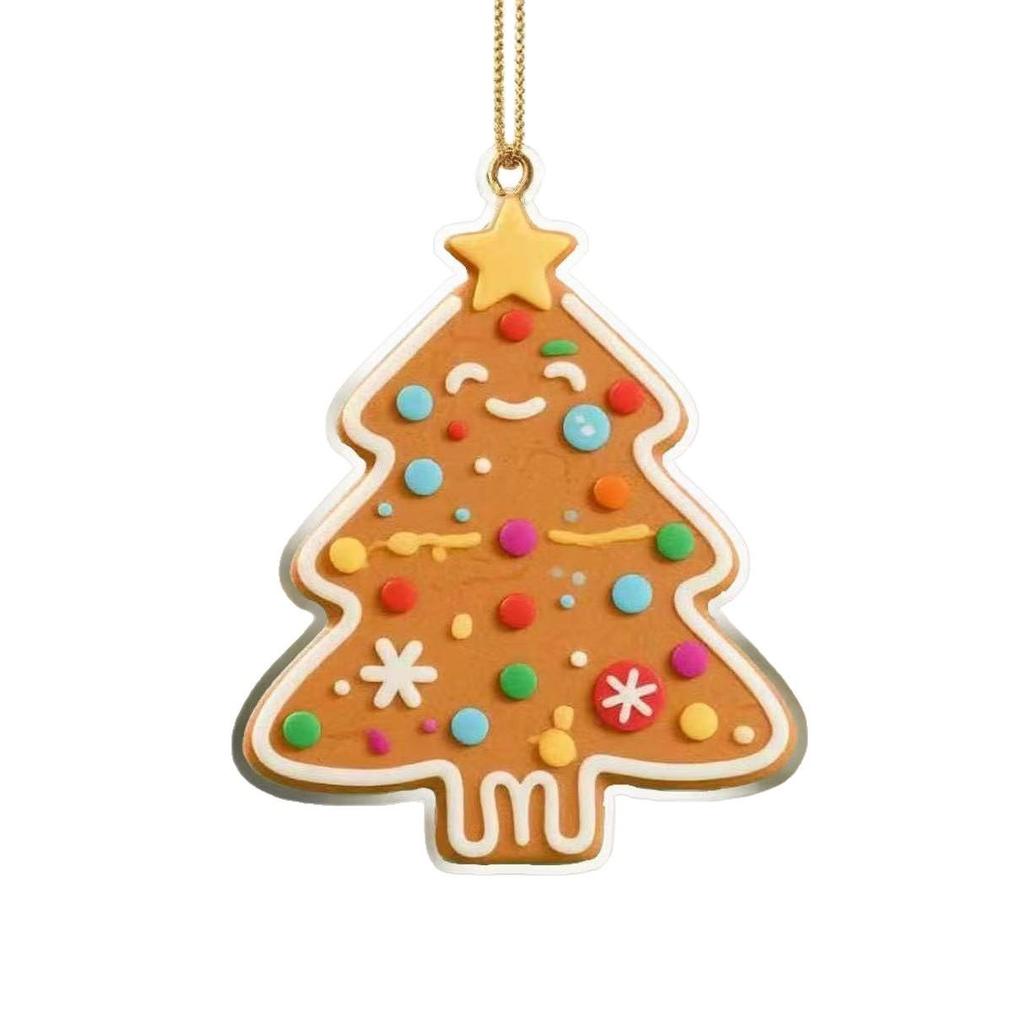 Cross-border Christmas Tree Acrylic Animal Ornament