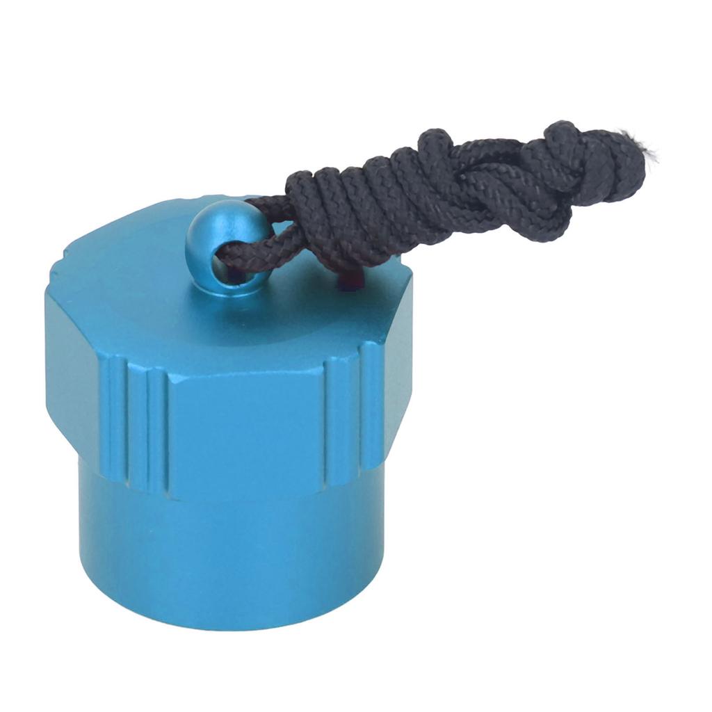 Din Diving Dust Cap Aluminum Alloy Universal Threaded 1st Stage Dust Protective Cover for Scuba