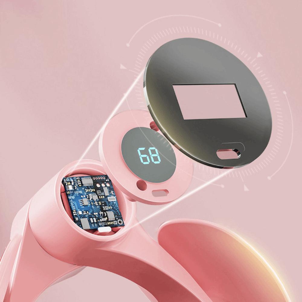 Non-Slip Thigh Master with Counter 360° Rotatable Kegel Exerciser Butt Training