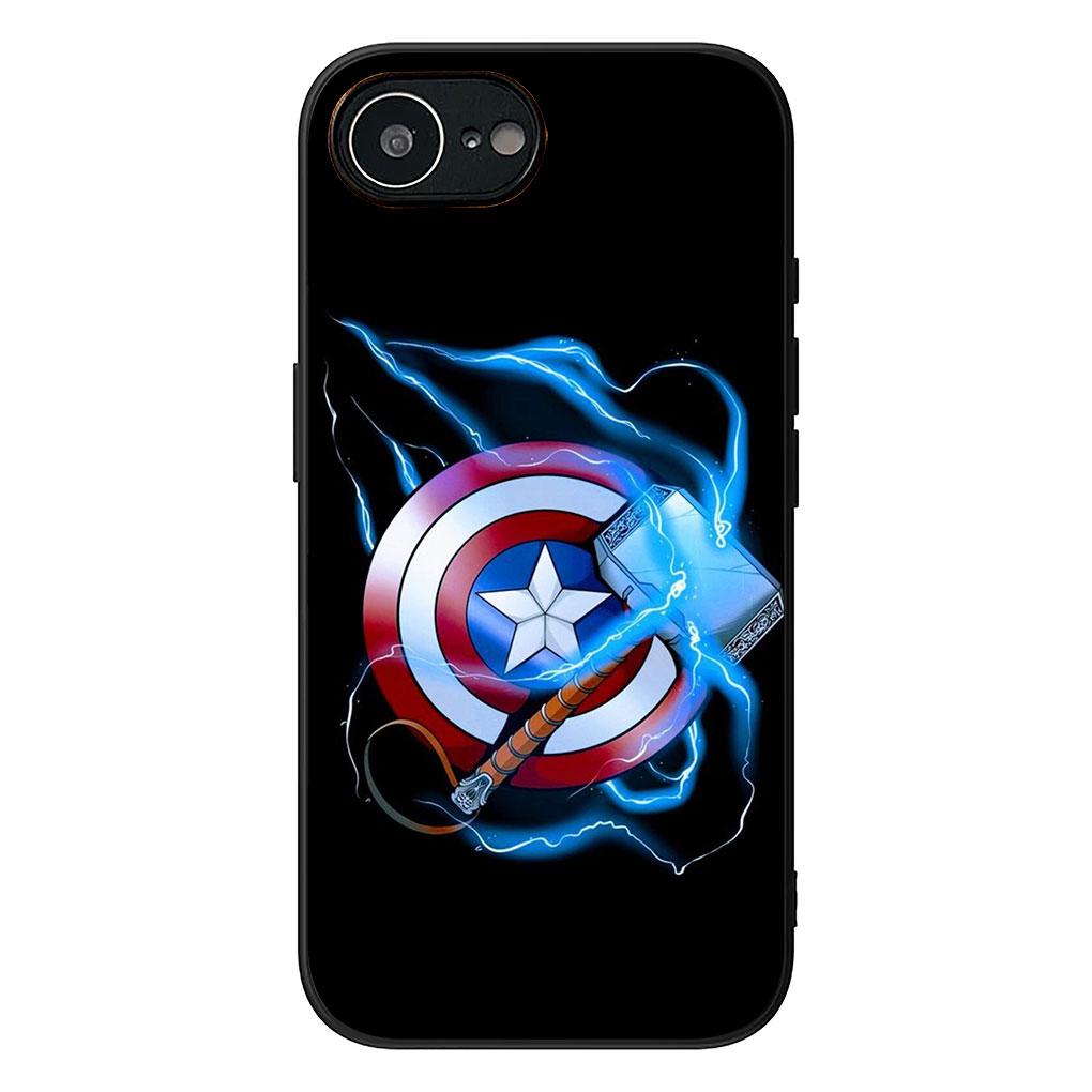 Soft Phone Cover for Apple iPhone 17 16 14 15 Pro Max Plus 15+ 16E XR ProMax Air Case Loki Marvel Thor Odinson Casing