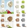 200ml Automatic Bird Water Feeder Detachable No Drip Bird Water Dispenser Top Fill Easy To Refill Automatic Drinking Bottle