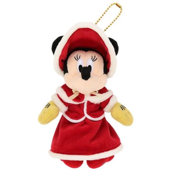 Disney Minnie Mouse Plush Badge Christmas 2023 Tokyo Disney Resort Exclusive
