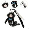 Sequins Mermaid Doll Keychain Backpack Charm for Birthday Gift Handbag Wallet