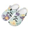 Art Printed EVA Garden Clogs Unisex Lightweight Ventilated Slip On Garden Yard Home Bathroom Casual Walking Home Slippers Home Use