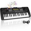 Kids Piano Keyboard, 37 Keys Portable Music Keyboard Electric Piano Toys for Children, Educational Instruments Toddler Keyboard Piano for Kids Ages 3