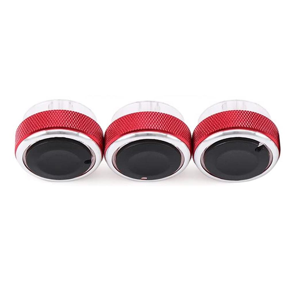 3 Pieces Air Conditioning Knob Stylish Professional Heat Control Switch
