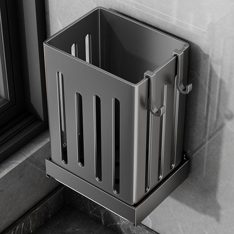 1Pc Kitchen Chopsticks Holder Multifunctional Hanging Utensil Drying Rack Hooks No Drilling Wall Mounted Spoon Fork Holders
