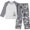 Ensemble Pyjama Thermique Garçon Jiubai en Mélange de Coton
