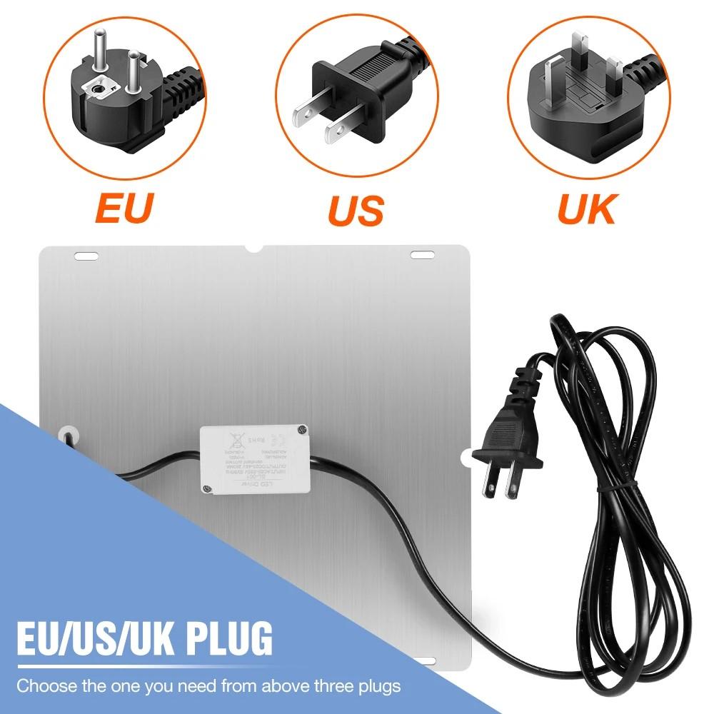 Growth LED Quantum Plate Planting Light Full Spectrum LED Plant Light LED Growth Light 20W 40W Plant Light Indoor Greenhouse