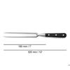 Köttgaffel - ARCOS - Riviera 18cm - Smitt rostfritt stål - POM-handtag - Hög hårdhet
