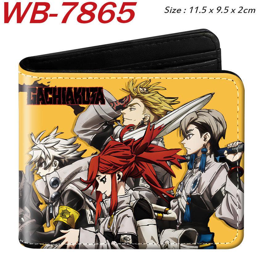 GACHIAKUTA Anime Foldable Leather Wallet Short Purse