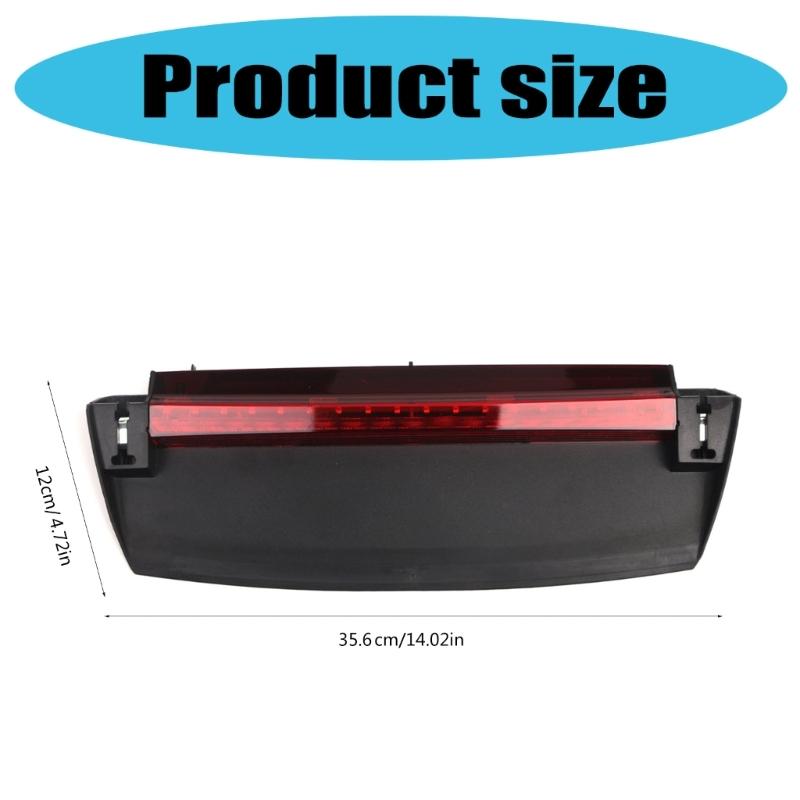 High Mount 3rd Brake Light Lamp for 2016-2024 8WD945097 8W5945097 Replacement Third Brake Tail Rear Brake Light