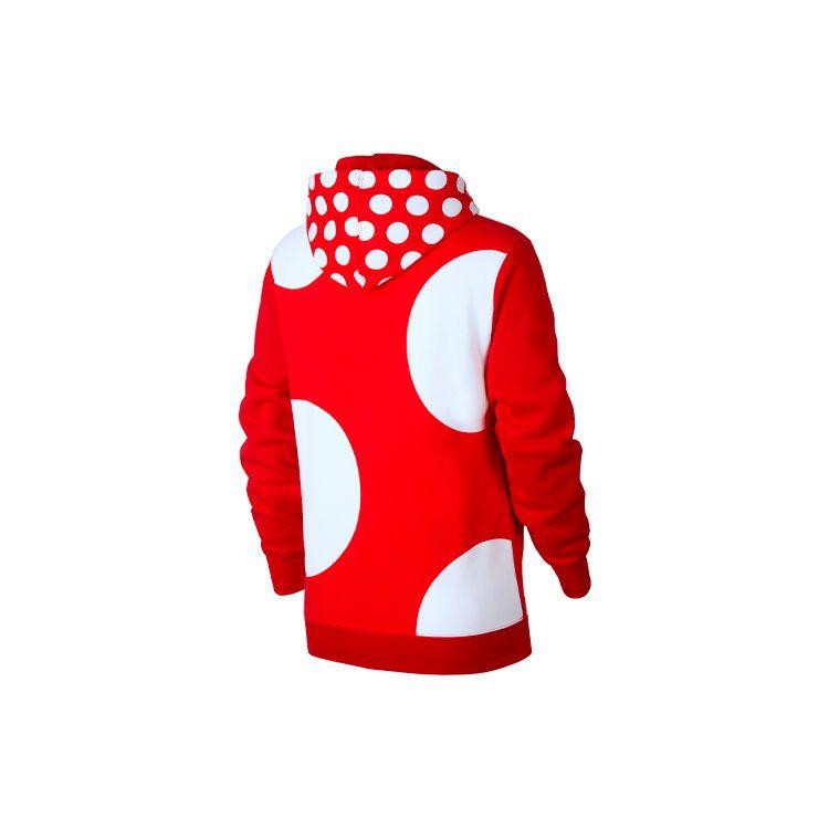 Nike Sportswear Christmas Casual Sports Dot Pattern Spliced Hoodie Women Hoodies CT2198-651